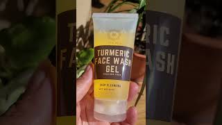 Best turmeric face wash gel 😍 for that clear glowing skin 🧡 [upl. by Assin]