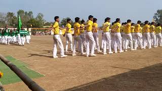 Sacred Heart High school students parade march [upl. by Siuluj343]