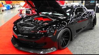 ZL1 Camaro quotWide Bodyquot Pigeon Forge Rod Run [upl. by Anol]