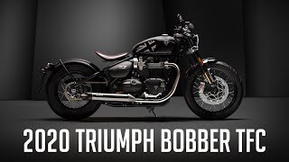 New 2020 Triumph Bobber TFC  EICMA 2019 [upl. by Nolly485]