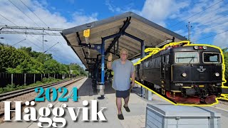 Häggvik Pendeltågstation Som den Ser Ut 2024 [upl. by Amethyst]