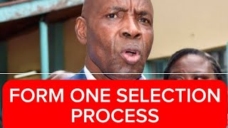 FORM 1 SELECTIONPLACEMENT PROCESS FOR KCPE CANDIDATES 2023 [upl. by Berriman]