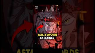 Asta all 4 swords explained in hindi  Anime saga [upl. by Haney]