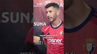 🎙️Pin pon con… DAVID GARCÍA osasuna pinpon entrevista shorts [upl. by Adelle231]