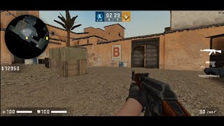 NEW CSGO MOBILE 16 CSMIX V8 Dedust2 Map Gameplay [upl. by Ailemor]