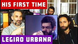 FIRST TIME REACTION  Legião Urbana  Tempo Perdido ao vivo NEW VICTIM [upl. by Volny710]