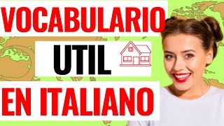 el VOCABULARIO de la CASA en ITALIANO [upl. by Tracee]