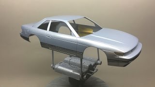 How to Paint a Scale Model with Spray cans Part 2 Color [upl. by Tareyn]