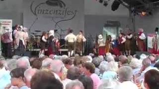 Welsh Folk Dancing  Dawns Flodau Nantgarw amp Ceiliog y Rhedyn [upl. by Malia]