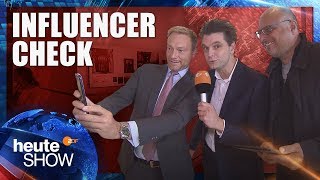 Lutz van der Horst checkt das InfluencerPotenzial der Politiker  heuteshow vom 05102018 [upl. by Tenaj]