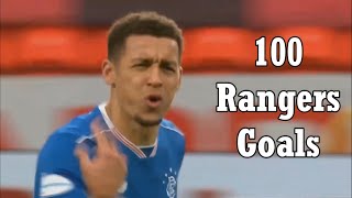 10 Best of James Taverniers 100 Rangers Goals [upl. by Oicaro]