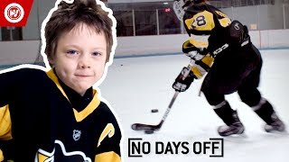 8YearOld Hockey Prodigy  Roman Marcotte Highlights [upl. by Guglielmo]