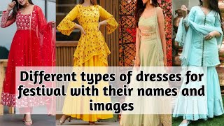 Different types of dresses for festival with their names and imageswedding dressing ideas [upl. by Schofield]