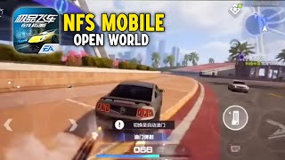 Need for Speed Mobile OPEN WORLD Gameplay AndroidiOS [upl. by Beshore37]