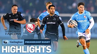 Newcastle v Gloucester  HIGHLIGHTS  Young Flyers Are Worth the Wait  Gallagher Premiership 2122 [upl. by Lock]