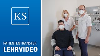 Lehrvideo Patientinnentransfer [upl. by Hunter]