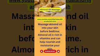 Unlocking the Benefits of Almond Oil Short Video youtubeshortsytshorts feedshorts viralshorts [upl. by Tniassuot]