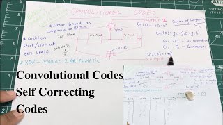 How to generate Convolutional codes using Linear shift Registers  Error Correction amp Detection [upl. by Perkoff]