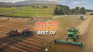 BEST OF Agricole 2023  Une magnifique année🤩  John Deere Fendt Claas Case [upl. by Assilat]