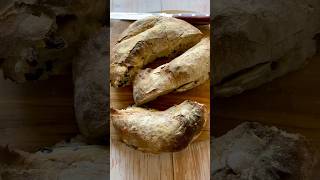 Olive Sourdough Fougasse sourdough bread homebaker foodconvo [upl. by Anitsahs679]