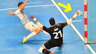 Best Goalkeeper Saves 2024 ● Futsal [upl. by Arama249]