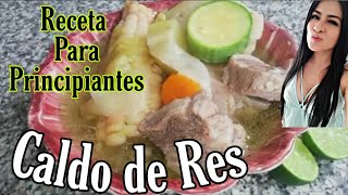 CALDO DE RES PARA PRINCIPIANTES EN OLLA EXPRESS [upl. by Weiner]