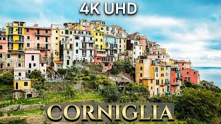 Corniglia The Cliffside Beauty of Cinque Terre 4k [upl. by Donnell]