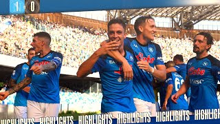 HIGHLIGHTS  Napoli  Spezia 10  Serie A  6ª giornata [upl. by Harvison631]