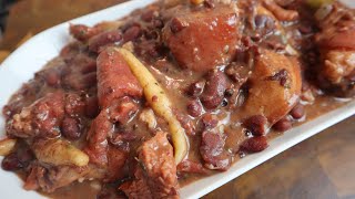 How To Make Jamaican Stewed Peas Step By Step  The Most Delicious Stew Peas Recipe [upl. by Novelc855]