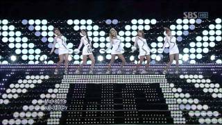 원더걸스  Be My Baby  Girls Night Out GNOSBS Inkigayo 인기가요 20111113 [upl. by Mahau629]