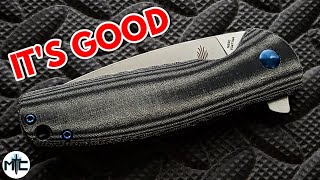 Kizer  Laconico Vanguard Gemini Folding Knife  Overview and Review [upl. by Erret]