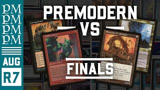 RB Goblins vs UW Stiflenought  FINALS Round 7  August Premodern MTG Tournament [upl. by Gyimah21]