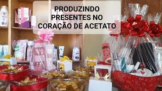 PRODUZINDO PRESENTES CORAÇÃO DE ACETATO É SEMPRE SUCESSO EM VENDAS [upl. by Gerge914]