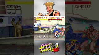 Street Fighter II Turbo  Guile Combo Arcade guile streetfighter combos [upl. by Rosella]