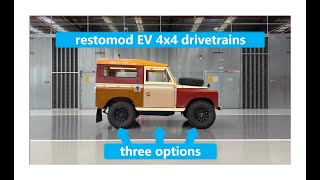 Which EV 4x4 restomod drivetrain is right for you Jaunt Fellten options explored [upl. by Casanova275]