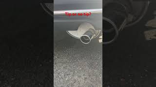 Mini Cooper R50 new exhaust tip or no tip minicooper mini [upl. by Lyris]