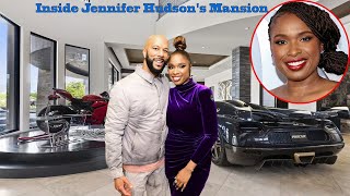 Inside Jennifer Hudsons Mansion  HUSBAND Son Cars Net Worth 2024 and more [upl. by Flam419]