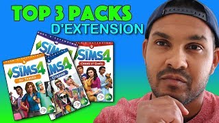 Les Sims 4  LES 3 MEILLEURS PACKS DEXTENSION SUR CONSOLE [upl. by Cacilie789]