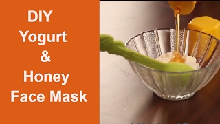 DIY Yogurt And Honey Face Mask For Smooth amp Glowing Skin  Easy DIY Face Packs  StyleCraze [upl. by Adnoel]