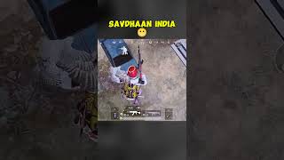 SAVDHAAN India x PUBG Mobile 😀 bgmi [upl. by Oballa]