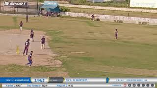 Live Cricket Match  Div 2  19 SPORT BLUE vs DIV 2  19 SPORT RED  16Oct24 0212 PM 35 overs [upl. by Nivi]