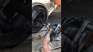 DIY axle repair 2024 AxleRepairBrakeServiceCarMaintenance [upl. by Filia]