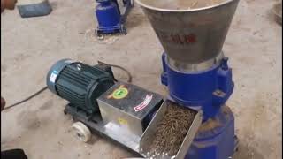 corn grass feed pellet making machine for poultry farm [upl. by Aicala]