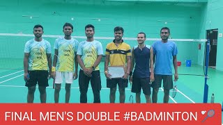 FINAL MATCH 3RD SET 2118 MENS DOUBLE BADMINTON 🏸Badminton Tournament Chikiti MPIS Local [upl. by Nessy]