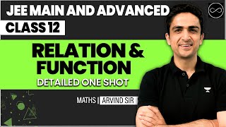 Relation amp Function Class 12  JEE Main amp Advanced [upl. by Jerusalem]