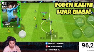 FODEN HOLE PLAYER MEMANG MANTAP PADU EFOOTBALL 2024 MOBILE [upl. by Jarib]