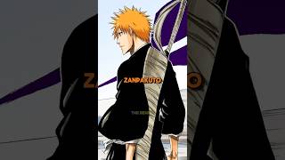 How does Ichigos Zanpakuto stay on his back bleach bleachanime anime [upl. by Sukramal]