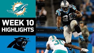 Dolphins vs Panthers  NFL Week 10 Game Highlights [upl. by Gladwin]