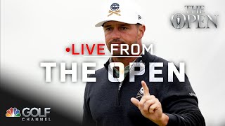 Bryson DeChambeau Round 1 conditions were a difficult test  Live From The Open  Golf Channel [upl. by Ecyrb940]