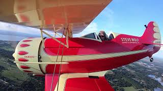 GoPro Hero 7 Test Footage  Samson Mite Radial Biplane [upl. by Anaitsirc]